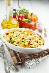 Baked vegetables