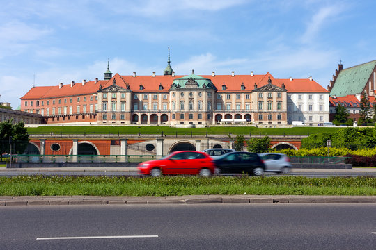 Royal Castle, landmark in Warsaw City