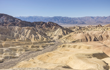 Zabriskie Point at Death Valley,California