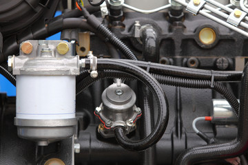 diesel engine detail