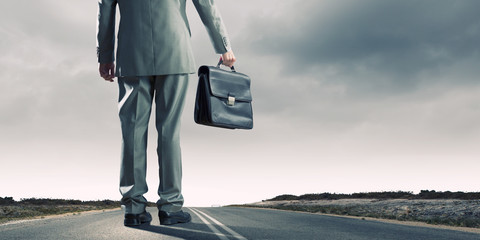 Naklejka na ściany i meble Road to success