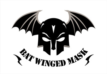 bat winged mask