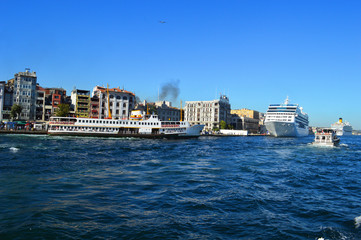 Ships in Istanbul