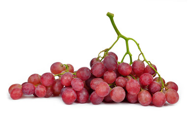 grapes isolated on white background