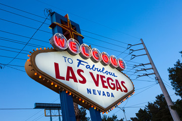 "Welcome to Fabulous Las Vegas" Sign