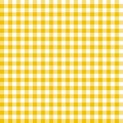 Karo Tischdecken Muster GELB - endlos