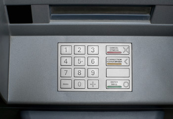 ATM keyboard