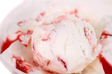 Ice cream close-up background