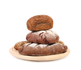 Various healthy bread.