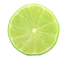 Fresh slice of lime.