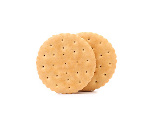 Closeup cookie biscuits with filling.