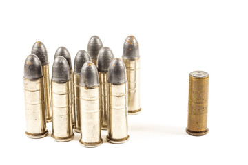 Think different (group of bullets and single bullet