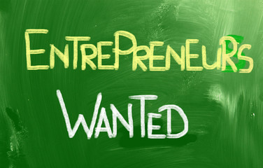 Entrepreneurs Wanted Concept
