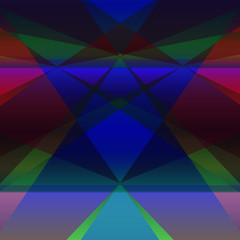 Obraz premium Abstract futuristic background, dynamic illustration.