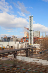 Obraz premium Industrial zone