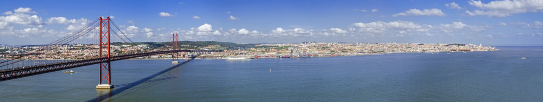 25 De Abril Bridge In Lisbon