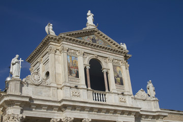 Fototapeta na wymiar Shrine of St Gabriel - Isola del Gran Sasso