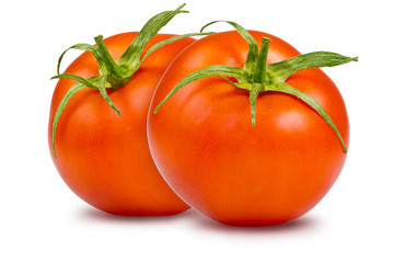 two tomatoes