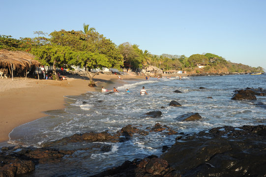 The beach of Los Cobanos