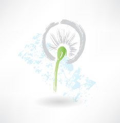 dandelion grunge icon