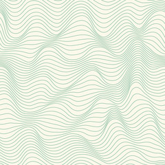 Seamless waved pattern