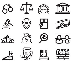 Naklejka premium Justice