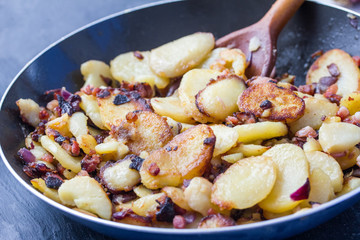 fried potatoes