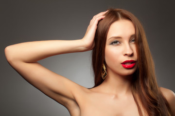Hübsches Beautygesicht 