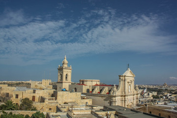 Fototapeta na wymiar Malta Gozo Victoria