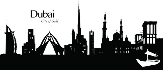 Fototapeta premium Dubai_Cityscape