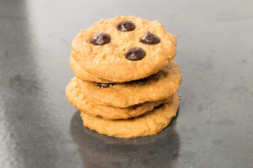 homemade chocolate chip cookies