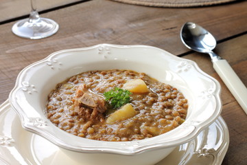 Estofado de lentejas