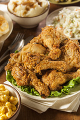 Homemade Southern Fried Chicken