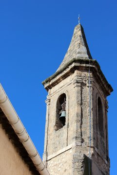 Clocher de la chapelle de l'observance ( XVII &egrave;me ) &agrave; Aubagne