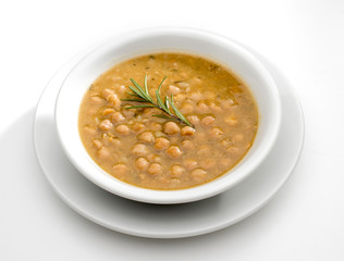 chickpeas soup