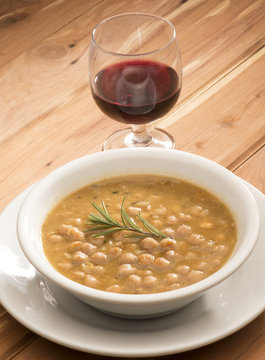 chickpeas soup