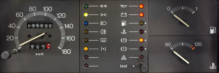 Analogue Car Dashboard