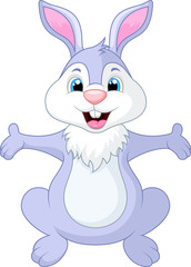 Cute rabbit cartoon