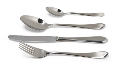 Fork spoon and knife