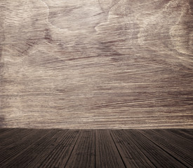 wall and wood floor background
