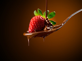 fragole e cioccolato