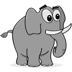 Cartoon elephant