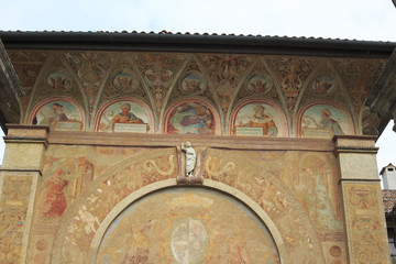 The Castle of Pavia, details