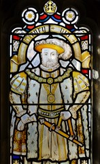 Stained glass from Bristol cathedral