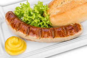 grilled sausage