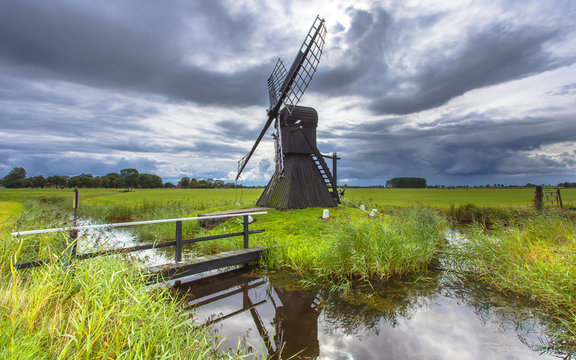 Historic Dutch Windmill
