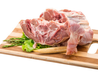 Raw lamb