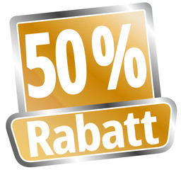 50 % Rabatt