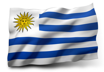 flag of Uruguay