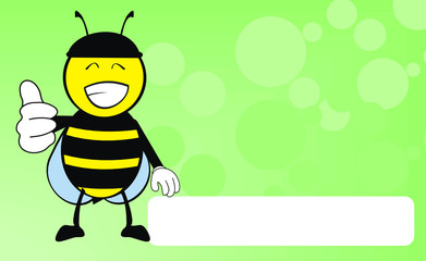 bee cartoon wallaper vector8